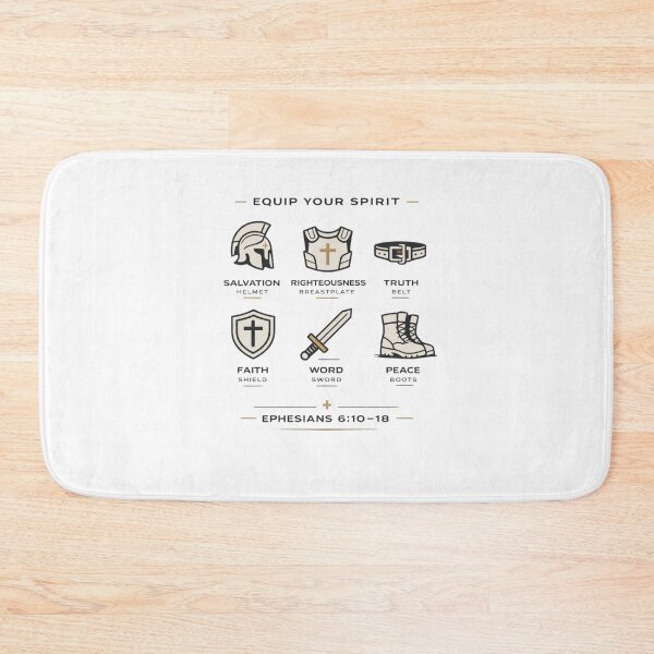 Item preview, Equip Your Spirit – Armor of God Ephesians 6 Christian Faith Design designed and sold by astersgraphics.