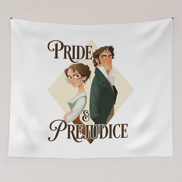 Item preview, Pride & Prejudice Classic Romance Jane Austen designed and sold by Fenay Designs.
