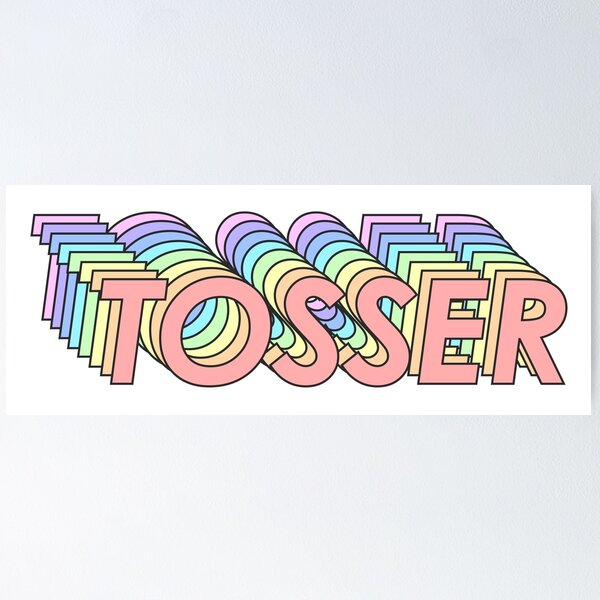 Item preview, TOSSER designed and sold by oddwonders.