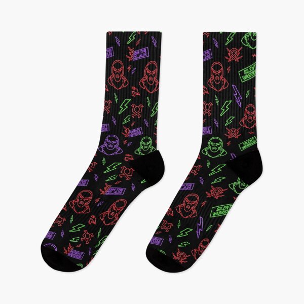Item preview, Stealth Warrior Neon Pattern designed and sold by StickVerse by Owais.