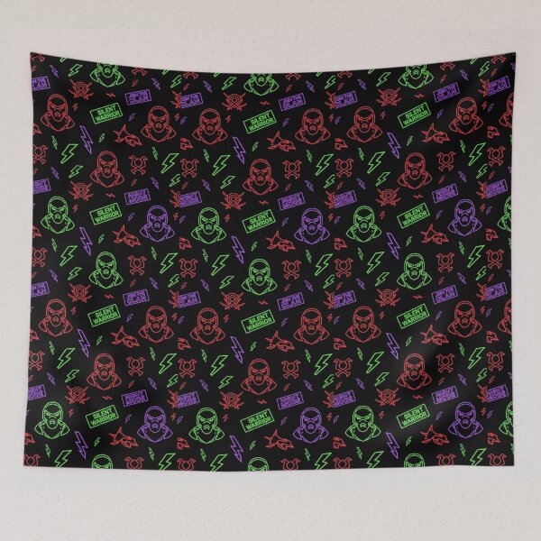 Item preview, Stealth Warrior Neon Pattern designed and sold by StickVerse by Owais.