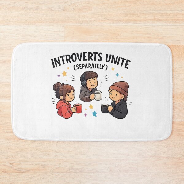 Item preview, Introverts Unite (Separately) – Funny Introvert Humor Design designed and sold by OutofOfficeWear.
