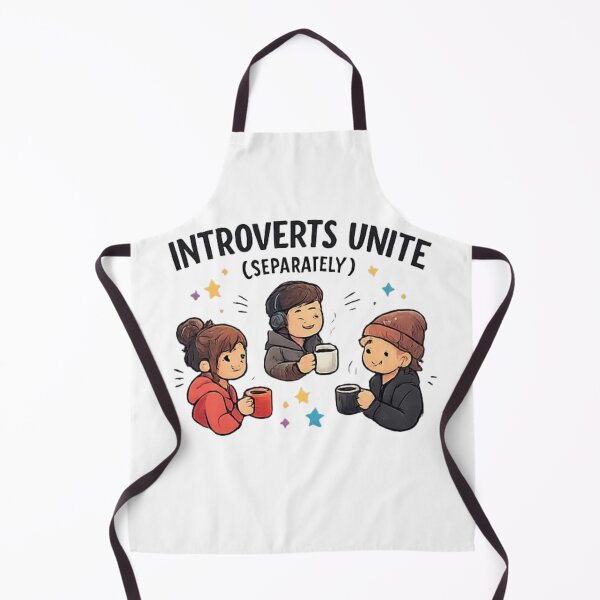 Item preview, Introverts Unite (Separately) – Funny Introvert Humor Design designed and sold by OutofOfficeWear.