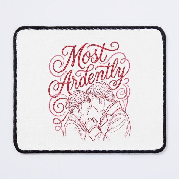 Item preview, Most Ardently Pride and Prejudice Line Art designed and sold by Fenay Designs.