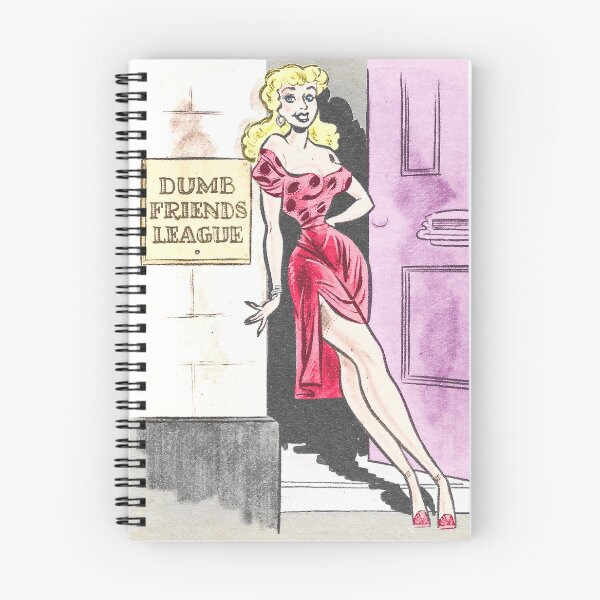 Item preview, Vintage 1950's Funny Comic Retro Pin-Up Girl Gift designed and sold by Maljonic.
