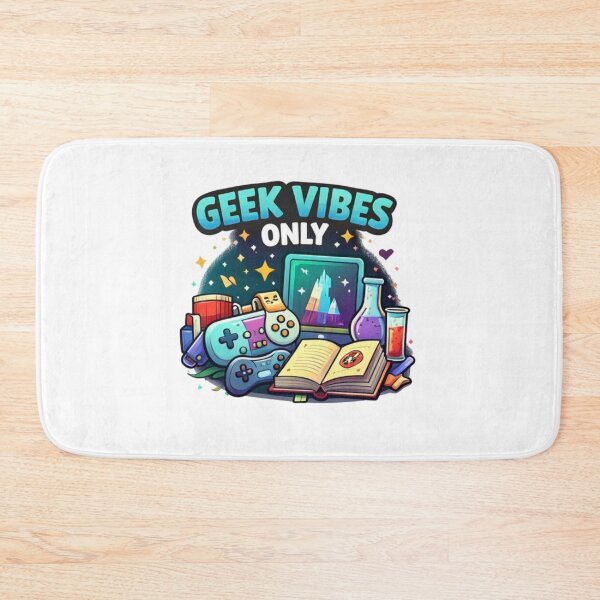 Item preview, Geek Vibes Only – Cute Gamer & Nerd Culture Design designed and sold by OutofOfficeWear.