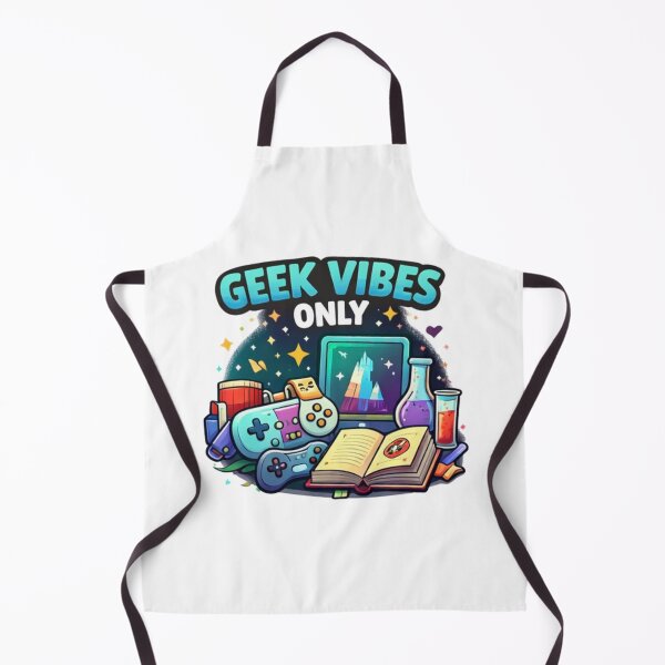 Item preview, Geek Vibes Only – Cute Gamer & Nerd Culture Design designed and sold by OutofOfficeWear.