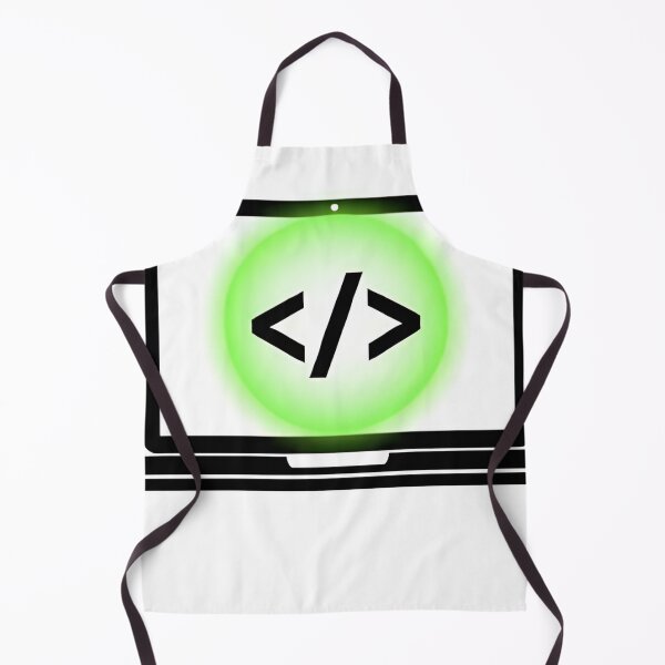 Item preview, ​Developer Laptop with Glowing Code Symbol Art designed and sold by RickyStick.