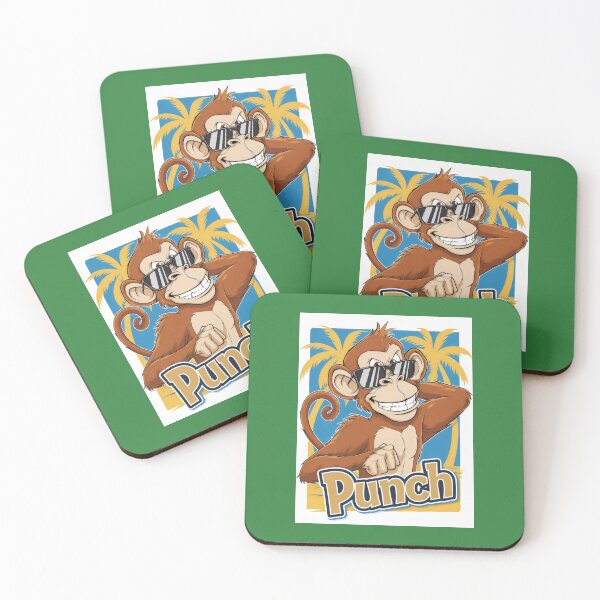Item preview, Monkey Punch. designed and sold by MyHappyArtShop.