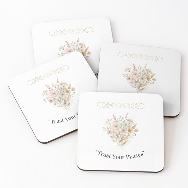 Item preview, Trust Your Phases Watercolor Moons designed and sold by DenBox.