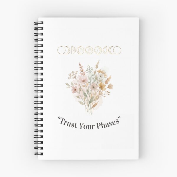 Aperçu de l'œuvre Faites confiance à vos phases Lunes aquarelles créée et vendue par DenBox.