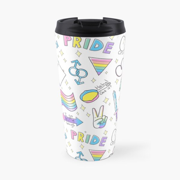 Lady Boss Rainbow Quote Drinks Mat Coaster