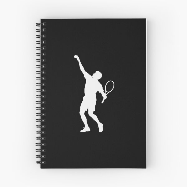 Item preview, Tennis Silhouette – Minimal Racket Sport Motion designed and sold by BrushRushX.