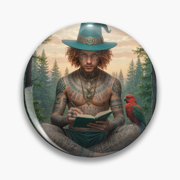 Item preview, The Emerald Wanderer: The Magic of Words and Signs (first version) designed and sold by KunstGeist.