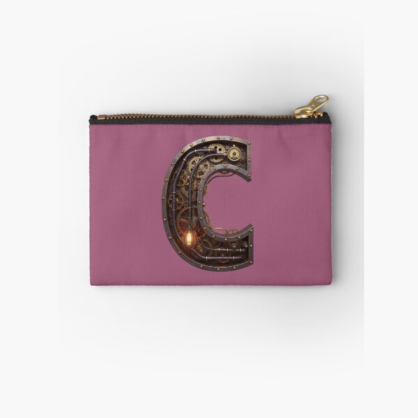 Item preview, Steampunk Initial C - Mechanical Gear Monogram Letter designed and sold by The Visual Syllabus.