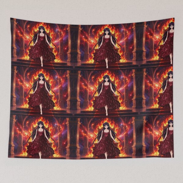 Item preview, Princess Mars on her Throne of Flames designed and sold by Solace Sparkles.