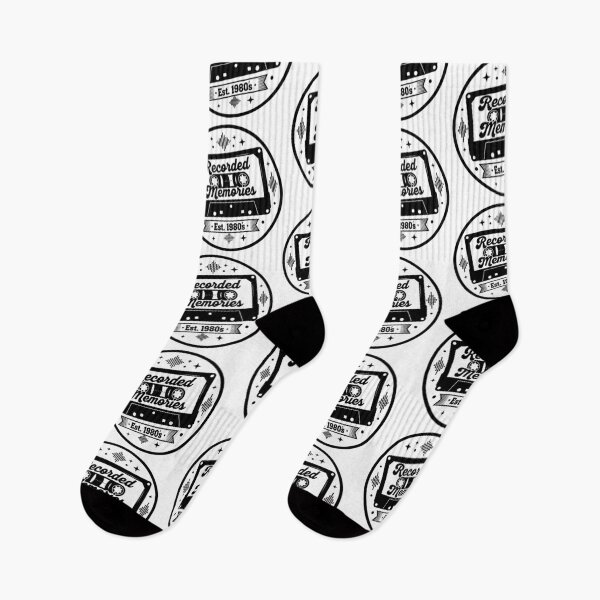 Item preview, Recorded Memories Est. 1980s – Retro cassette design in a vintage look designed and sold by Fuechse.