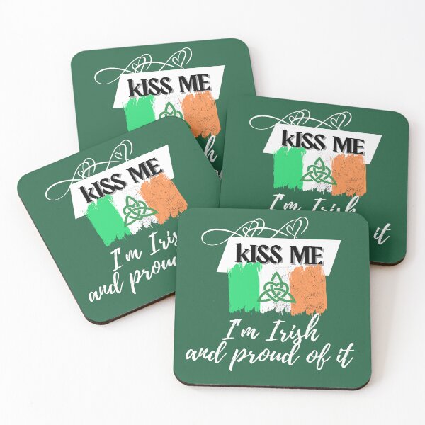 Item preview, Kiss me, I'm Irish and proud of it designed and sold by rocklegends99.