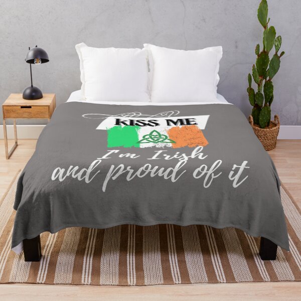 Item preview, Kiss me, I'm Irish and proud of it designed and sold by rocklegends99.