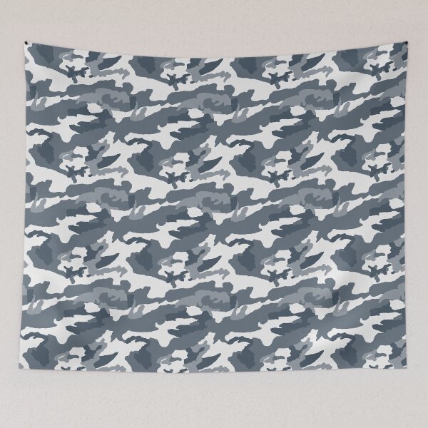 Item preview, Arctic Gray Camo Seamless Pattern designed and sold by pattern-archive.