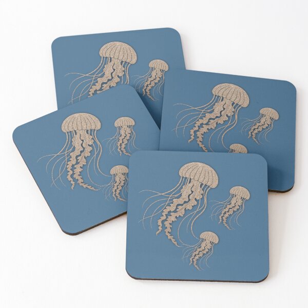 Item preview, Jellyfish Family illustration designed and sold by 3DDesignSpot.
