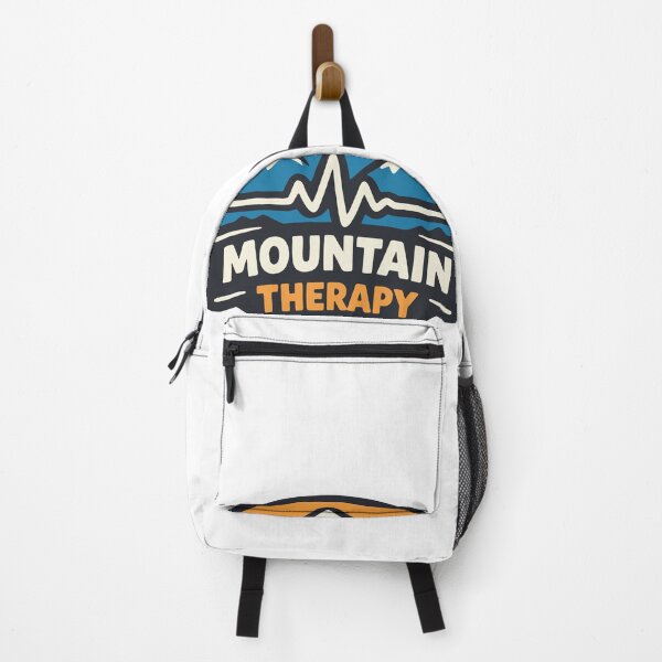 Item preview, Vintage Mountain Therapy Badge designed and sold by SnappyPNG.