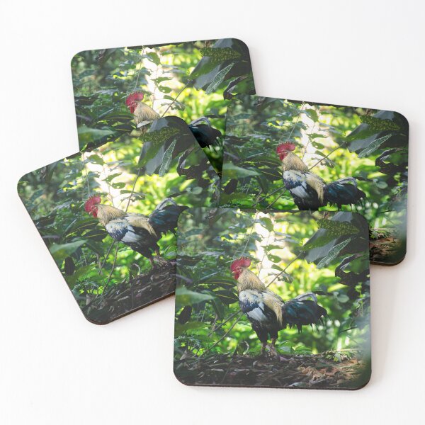 Item preview, Majestic Rooster in Natural Green Setting designed and sold by PYGLegacy.