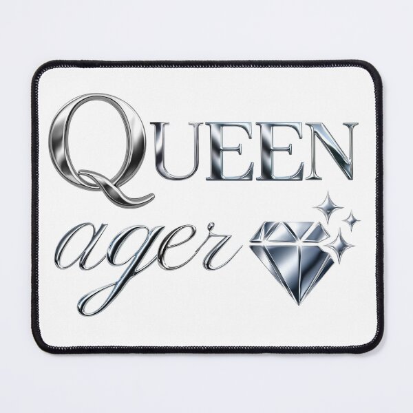 Item preview, Queen Ager | Empowered Women Graphic Design designed and sold by ScanMood.