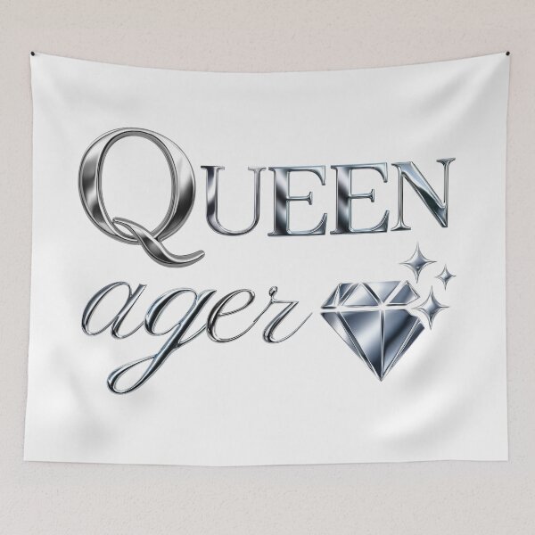 Item preview, Queen Ager | Empowered Women Graphic Design designed and sold by ScanMood.