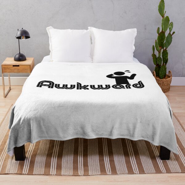 Item preview, Awkward! – Funny Socially Awkward Minimalist Quote Design designed and sold by OutofOfficeWear.