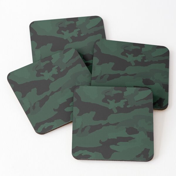Item preview, Green And Black Camo Seamless Pattern designed and sold by pattern-archive.