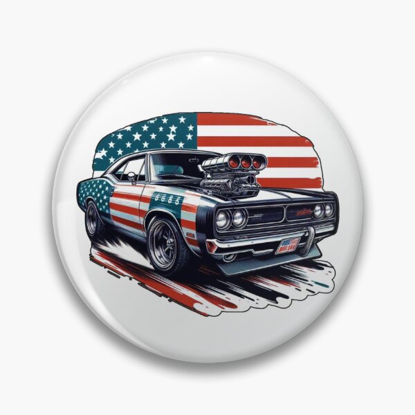 Artikelvorschau, Amerikanisches Muscle-Car entworfen und verkauft von Myra365Art.