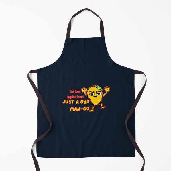 Item preview, Just a Bad Mango No Bad Apples Pun Art designed and sold by The-Melon-Cart.