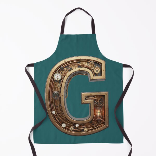 Item preview, Steampunk Letter G - Mechanical Gear Alphabet Initial, Vintage Industrial Monogram designed and sold by The Visual Syllabus.