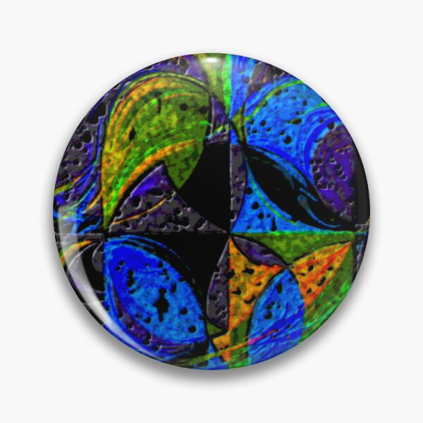 Item preview, zodiac energy wheel dark turbulent colorful geometric abstract design designed and sold by SmashingDeals.