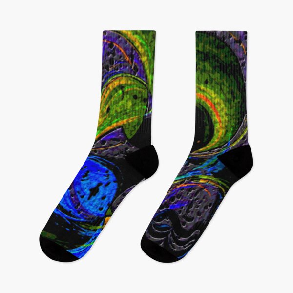 Item preview, zodiac energy wheel dark turbulent colorful geometric abstract design designed and sold by SmashingDeals.