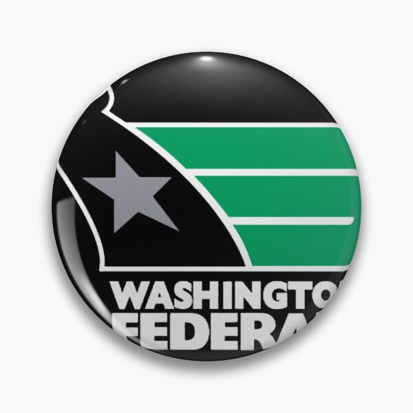 Item preview, Washington Federals Retro Logo Throwback Defunct Football 80’s T-Shirt designed and sold by StevieHahn.