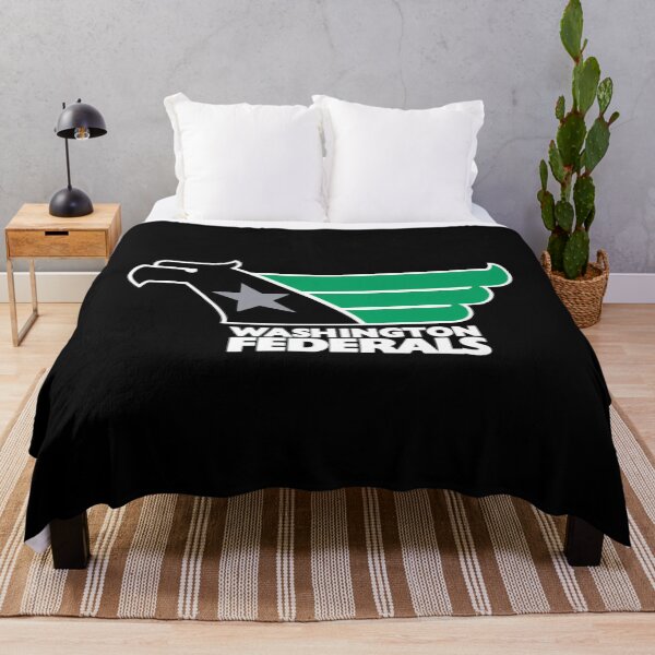 Item preview, Washington Federals Retro Logo Throwback Defunct Football 80’s T-Shirt designed and sold by StevieHahn.