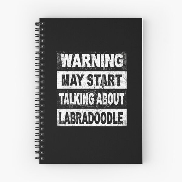 Item preview, Warning May Start Talking About Labradoodle Dog Lover designed and sold by CORJIDOG-ART.