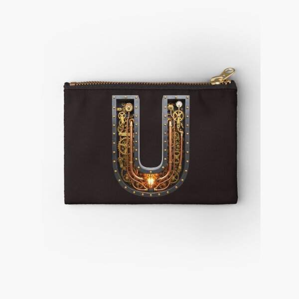 Item preview, Steampunk Initial U — Mechanical Gear Monogram Letter designed and sold by The Visual Syllabus.