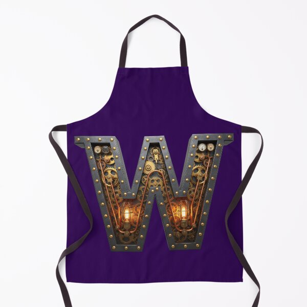 Item preview, Steampunk Initial W — Mechanical Gear Monogram Letter designed and sold by The Visual Syllabus.