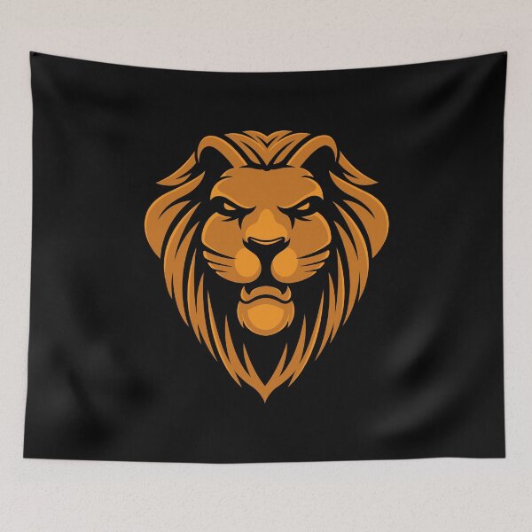 Item preview, Fierce Lion Esports Mascot Logo Vector Illustration designed and sold by Oblique21.