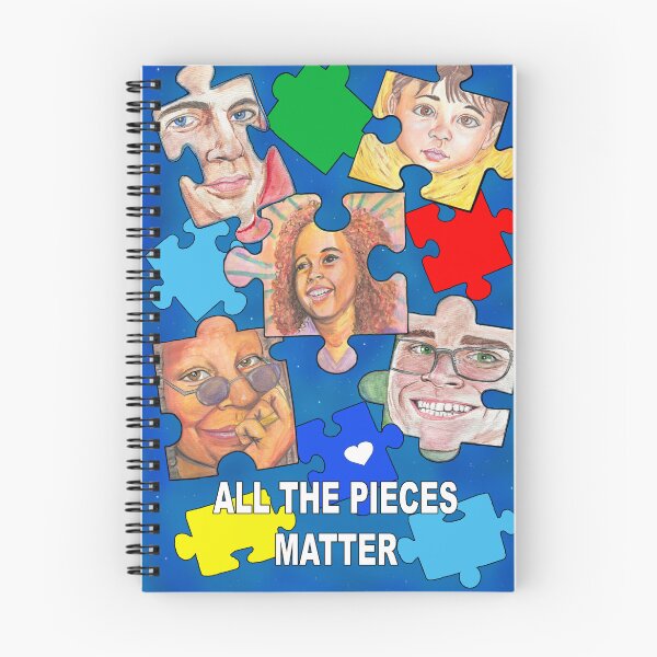 Item preview, All the Pieces Matter Poster designed and sold by Sarah-Lynn Brown.