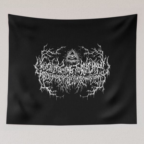 Item preview, We_ve Been Trying to Reach You About Your Car_s Extended Warranty - Death Metal Logo T-Shirt designed and sold by StevieHahn.