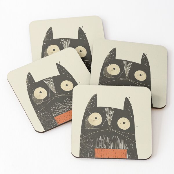 Item preview, Quirky Cat Print designed and sold by we-the-peculier.