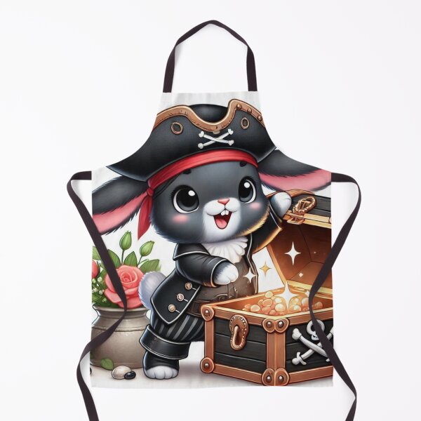 Item preview, Pirate Bunny – Treasure Hunter Rabbit designed and sold by Dogandesighn.