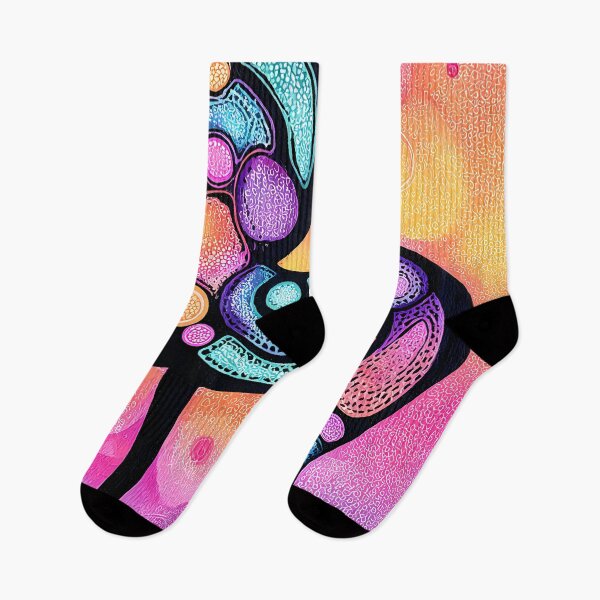 Item preview, Colorful stylized mandala horse against a bright background designed and sold by WhimsyArt ○ byGTL.
