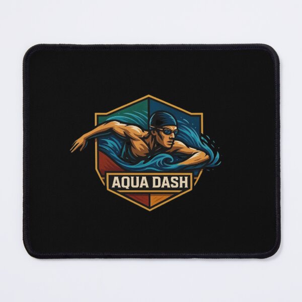 Item preview, Aqua Dash 2 – Swimming Design | Swim Team, Competitive Swimmer & Water Sports designed and sold by Typologystudios.