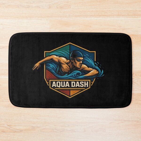 Item preview, Aqua Dash 2 – Swimming Design | Swim Team, Competitive Swimmer & Water Sports designed and sold by Typologystudios.