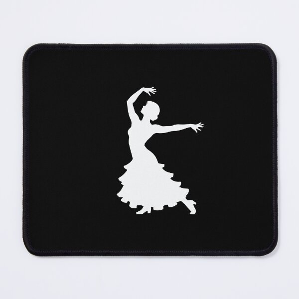 Item preview, Flamenco Dancer Silhouette – Elegant Motion Art designed and sold by BrushRushX.